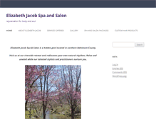 Tablet Screenshot of elizabethjacobspa.com